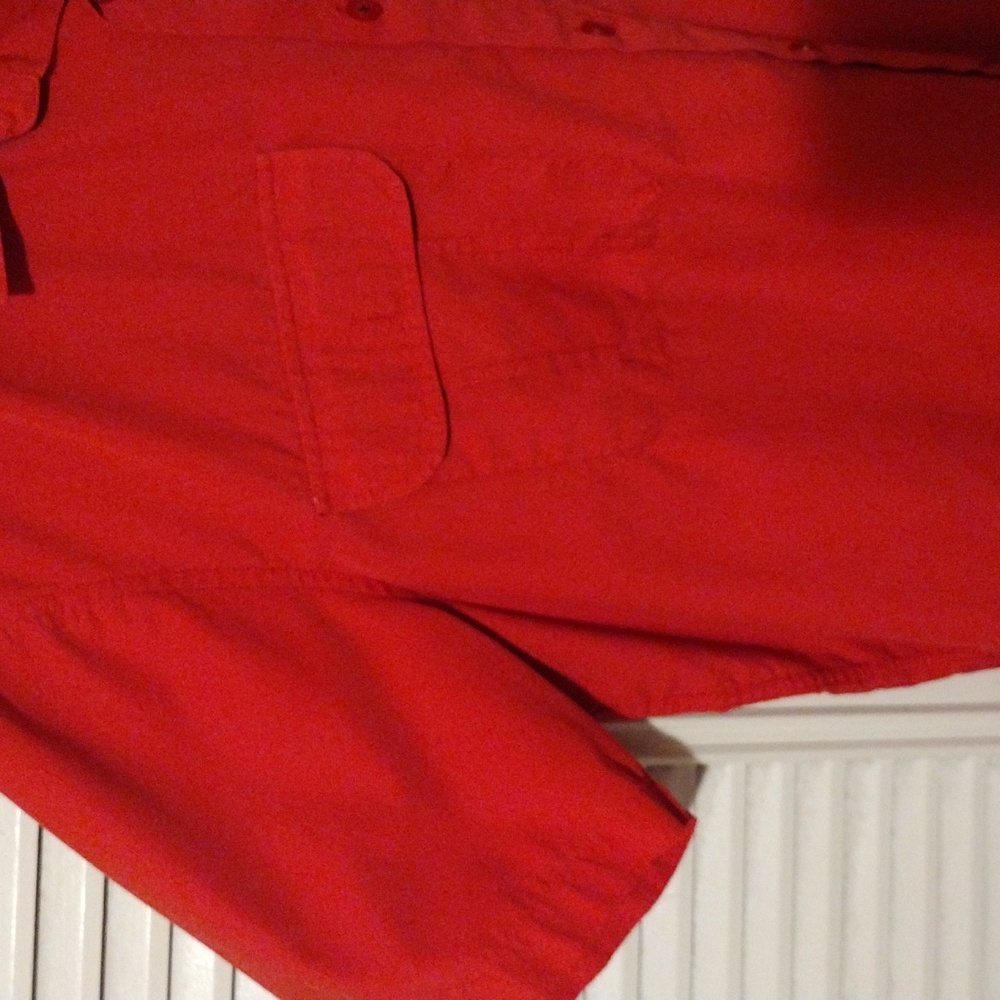 Red button up - Picture 3 of 6